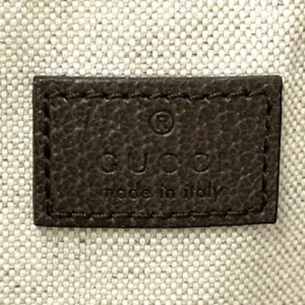 Gucci Bag GG Supreme Marmont Tote Brown Handbag Shoulder - Picture 6 of 8